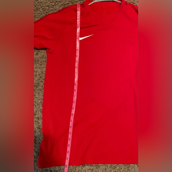 Men’s Nike Red Long Sleeve Sweatshirt - Picture 5 of 13